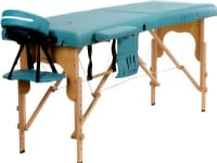 Bodyfit table, 2-piece massage bed, pistachios