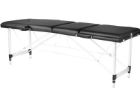 Activeshop sammenklappelig massagebriks ALUMINIUM COMFORT ACTIV FIZJO 3 SEGMENT BLACK