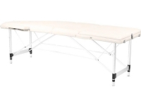 Activeshop sammenklappelig massagebriks ALUMINIUM COMFORT ACTIV FIZJO 3 SEGMENT CREAM